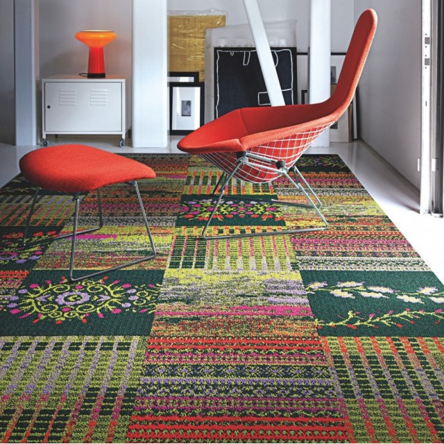 contemporary carpet flooring by flor.com