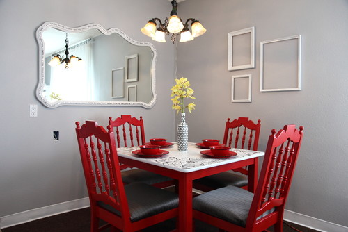 The Upward Bound House by Kelly LaPlante eclectic dining room