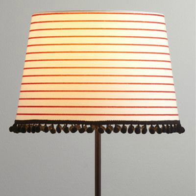 Navy Lamp Shades on Pom Pom Accent Lamp Shade   Modern   Lamp Shades     By World Market