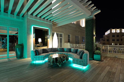 Private Residence - Modern Rooftop Garden modern patio