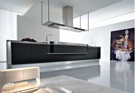 Black & White kitchens modern kitchen