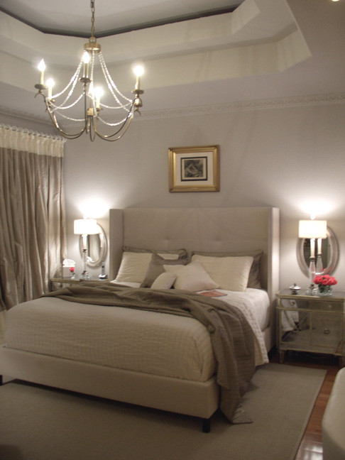 eclectic bedroom by Terri Symington, ASID