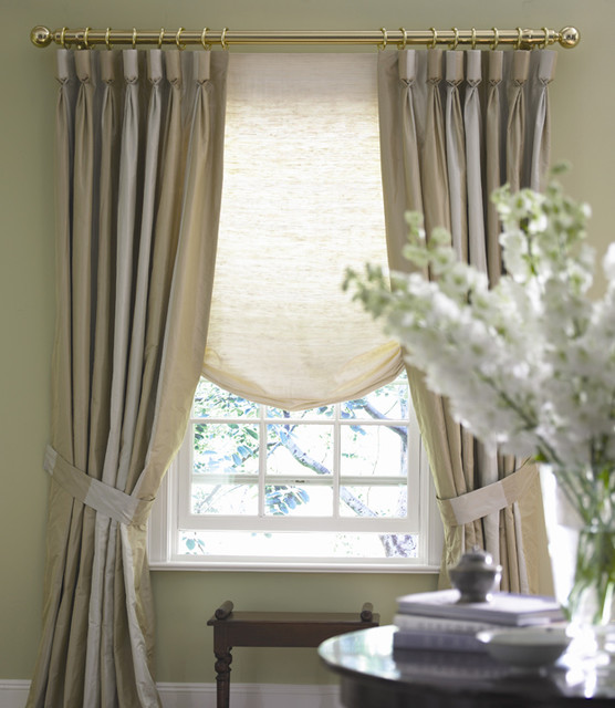 NATURAL ROMAN SHADES FROM NEXT DAY BLINDS