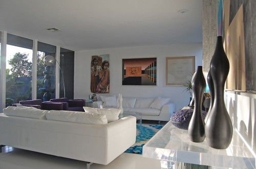 Mid-century living room modern living room