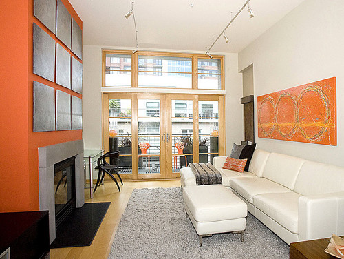 contemporary living room by Pangaea Interior Design, Portland, OR