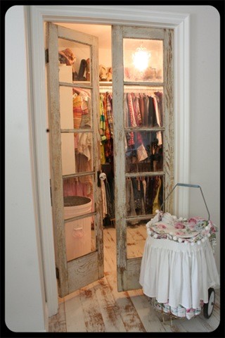 Vintage Closet traditional closet
