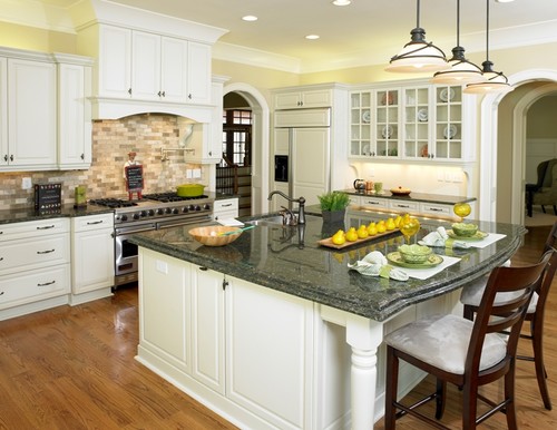 peacock green granite with white cabinets | my web value