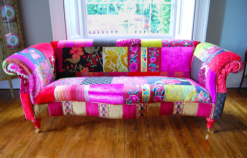 Kerala Pathcwork Sofa asian living room