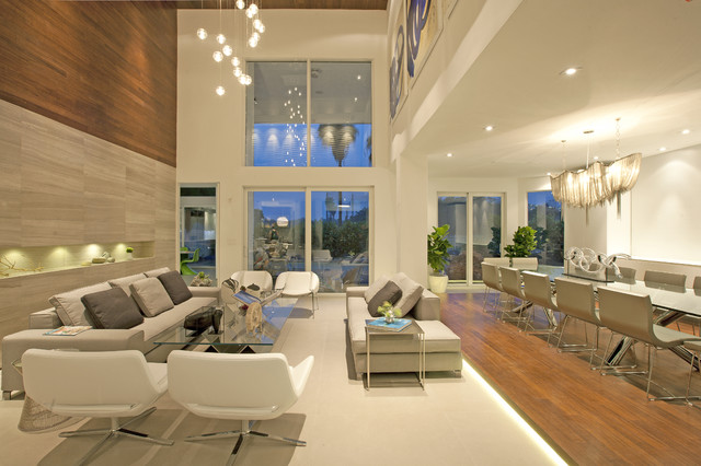 modern living room by DKOR Interiors Inc.- Interior Designers Miami, FL