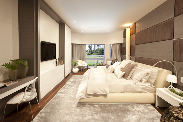 modern bedroom by DKOR Interiors Inc.- Interior Designers Miami, FL