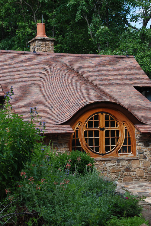 Hobbit House traditional exterior