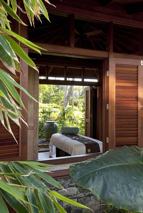 tropical exterior by Philpotts Interiors