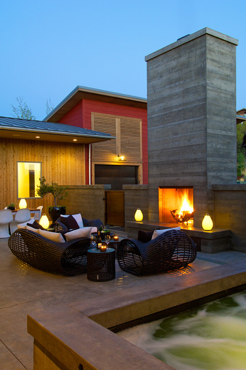 Residences modern patio