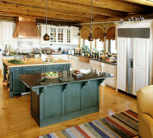 Vintage Unfitted Kitchen Design traditional kitchen