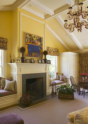 traditional living room by David Ludwig AIA - Architect