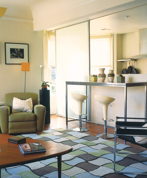 Twin Flats Residence modern living room