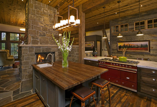 Steamboat Springs Residences contemporary kitchen