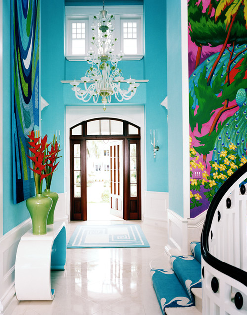 Diamond and Baratta design eclectic entry