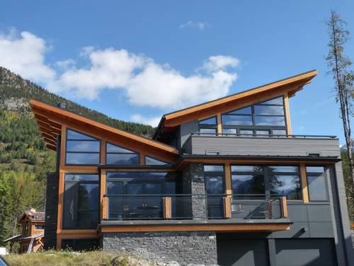 mountain retreat contemporary exterior
