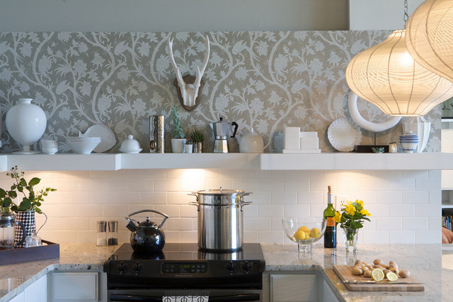contemporary kitchen by Heather Garrett Design