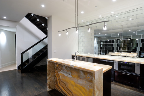 Bar modern kitchen