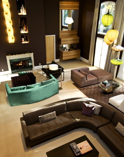 NJ Residential contemporary living room