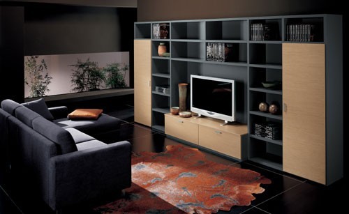 La Dimora Design contemporary family room