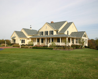 New Old Farmhouse traditional exterior