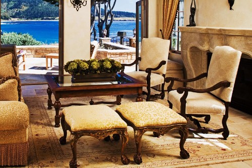 Debra Campbell Design mediterranean living room