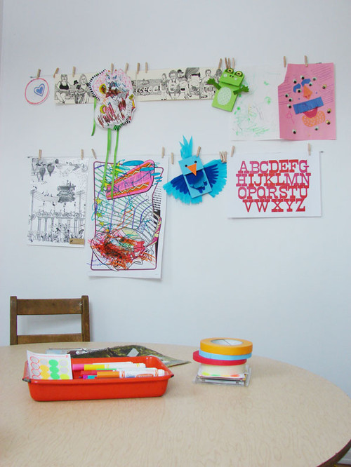 playroom eclectic kids