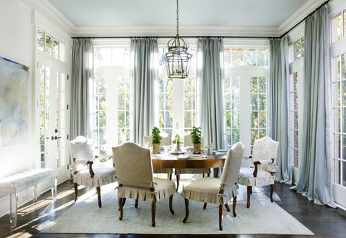 traditional dining room by Liz Williams Interiors