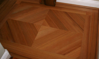 living room cypress floor