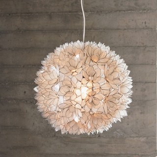 VivaTerra - Lotus Flower Chandelier eclectic chandeliers