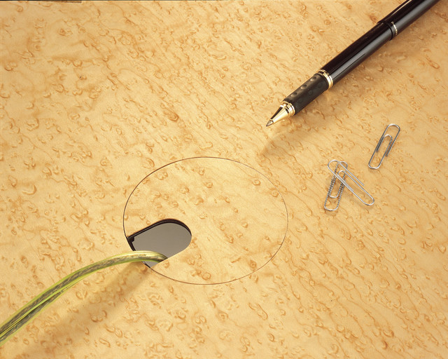 Laminate Grommet Cap Cover Traditional Cable Management los