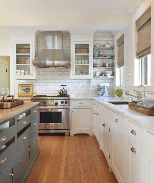 {Shades of Neutral} Gray & White Kitchens -- Choosing Cabinet Colors