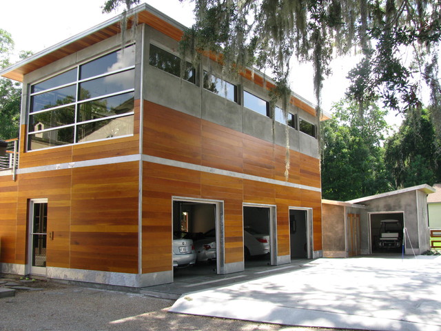 Savannah, GA with Guenzi-Vargas Studios - contemporary - garage ...