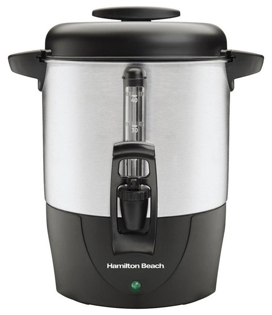 Collection 95+ Wallpaper Hamilton Beach 40515 42cup Coffee Urn, Silver