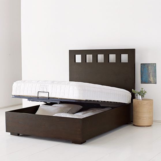 Pivot Storage Bed Frame  Modern  Beds  by West Elm