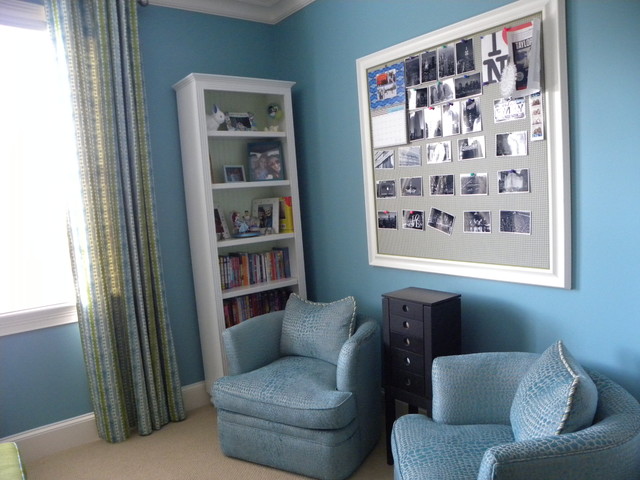 Transitions...from litle girl to teenager contemporary bedroom