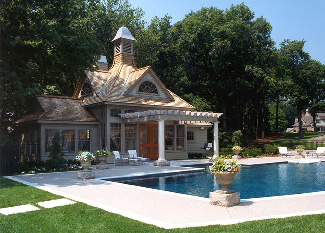 Prides Pool House - modern - pool - boston - by Siemasko + Verbridge
