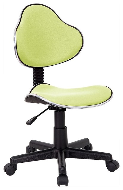 Contemporary Desk Chair w Adjustable Seat Height - contemporary ...