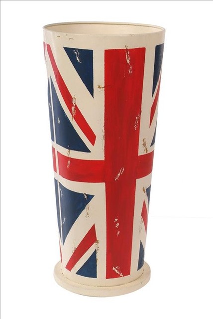 Union Jack Umbrella Stand - Eclectic - Coatracks And Umbrella Stands