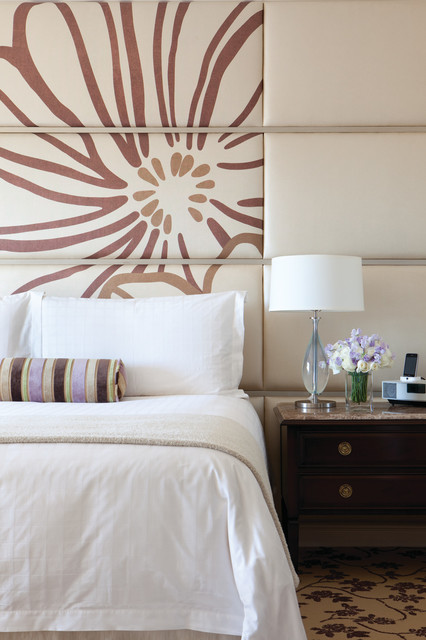 Four Seasons Los Angeles at Beverly Hills contemporary bedroom