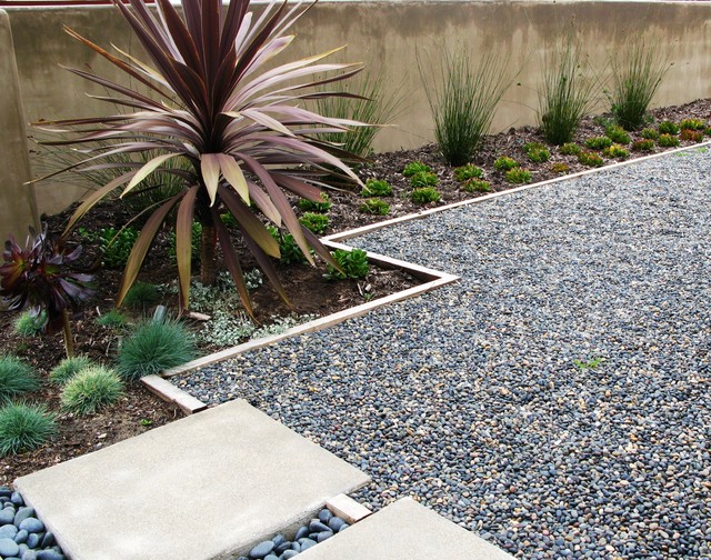 Give your garden design some textural bam with pebbles, granite ...
