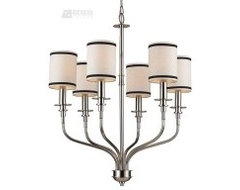 Trump Home Tribeca 6-Light Transitional Chandelier - ELK-1625-6 modern chandeliers