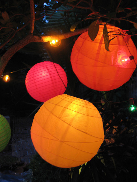 String Lights and Lanterns - Tropical - houston - by PartyLights.com