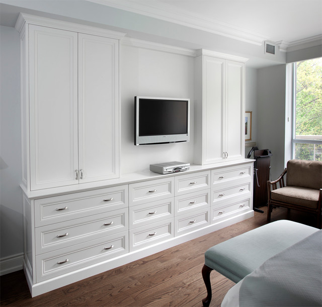Master Bedroom Storage - Contemporary - Bedroom - other ...