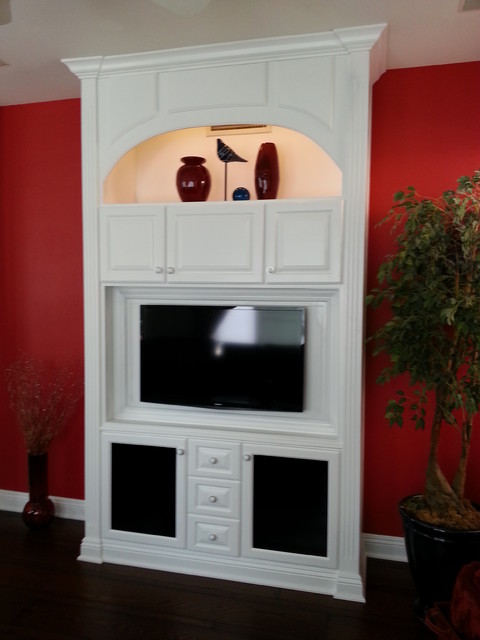 Entertainment Centers and Wall Units traditional