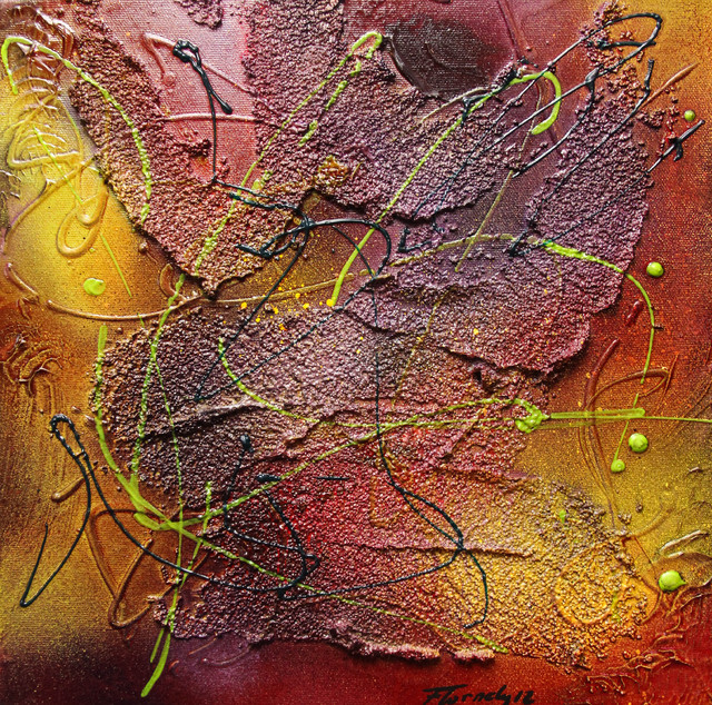 ART, ART AND ART! 12X12 INCHES contemporary