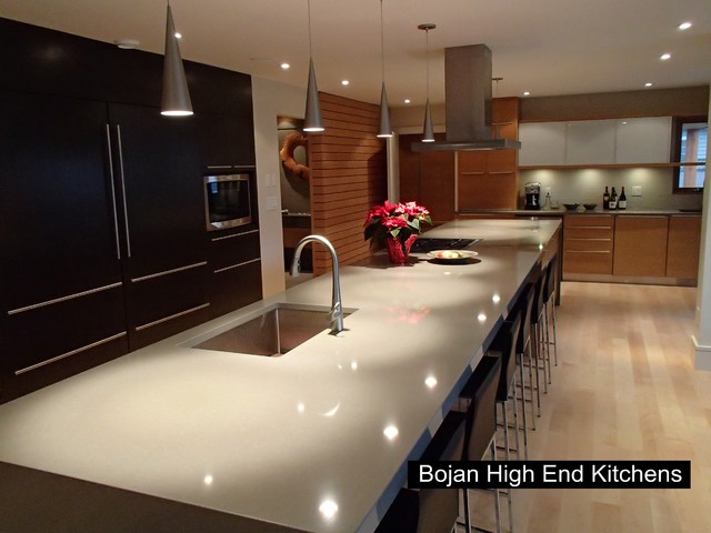 Rift Cut Oak Kitchen contemporary kitchen